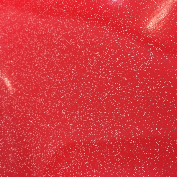 Glitter Vinyl FLAME RETARDANT RED